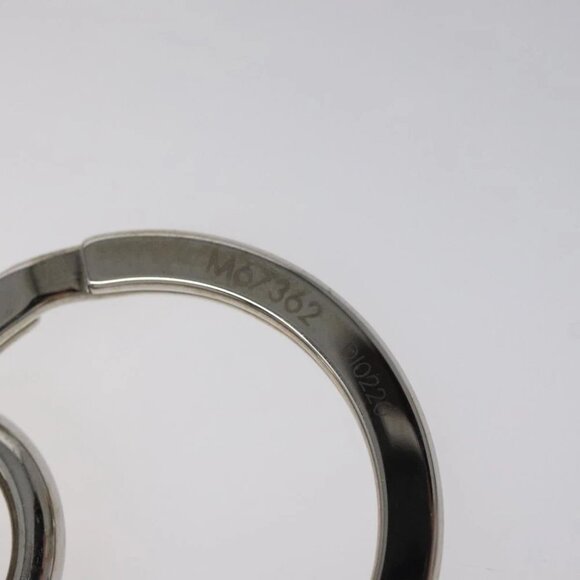 LOUIS VUITTON LV Circle Key Holder metal Silver M67362 LV Auth JB061 - Picture 7 of 9